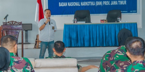 Siswa Pusdikintelmar Kodiklatal Terima Pembekalan Ancaman Narkoba