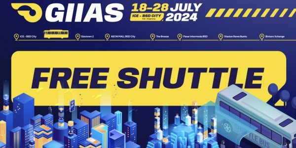 Armada Shuttle Bus Gratis, Fasilitas Mudah dan Nyaman ke GIIAS 2024