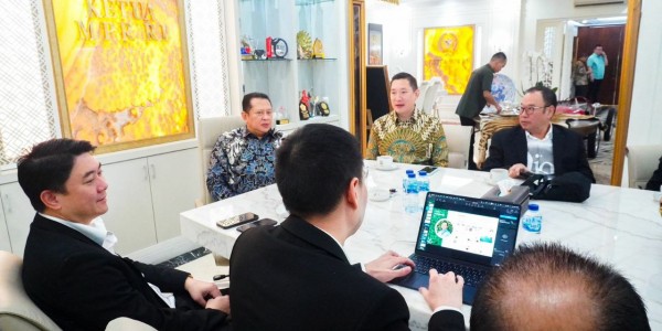 Terima Direksi Energy Absolute, Bamsoet Dorong Optimalisasi Perdagangan Karbon Indonesia