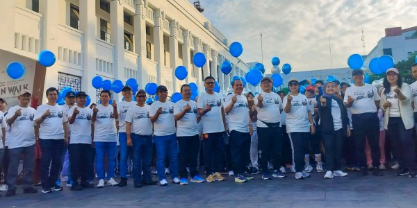 Di Fun Walk, Kepala BI Jatim Ajak Masyarakat Meriahkan Puncak JCC 2024 Nanti Malam