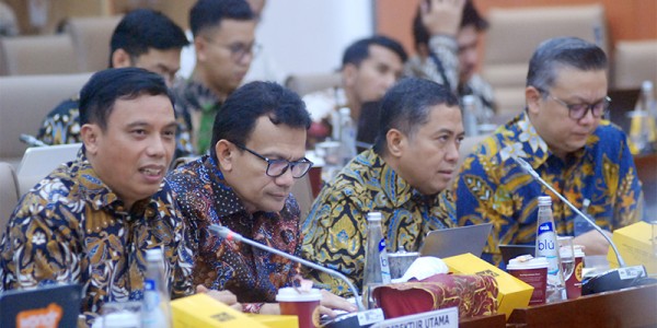 Dirut BTN Raker Dengan Komisi VI DPR RI