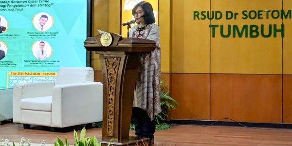 Lindungi Ribuan Pasien dari Ancaman Hacker, RSUD Dr. Soetomo Gelar Webinar Cyber Crime