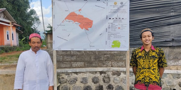Tim KKN 158 UPN Jogja Hadirkan Peta Penggunaan Lahan di Desa Karangluhur, Wonosobo