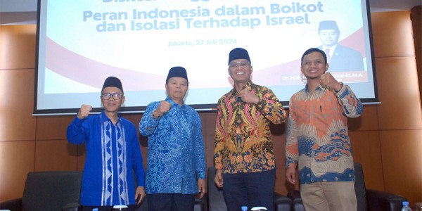 Diskusi MPR Bertajuk "Peran Indonesia dalam Boikot dan Isolasi Terhadap Israel",
