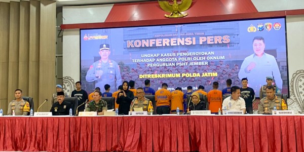 13 Oknum PSHT Jember yang Keroyok Anggota Polri Ditetapkan Tersangka oleh Polda Jatim