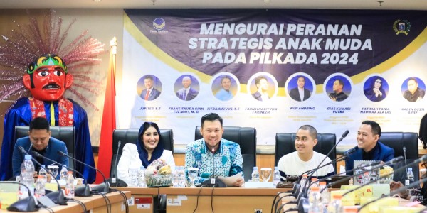 Pilkada Jakarta, MasDem Sebut Partisipasi Milenial dan Gen Z Sangat Penting