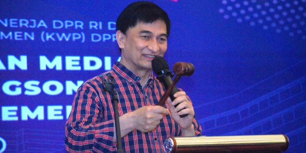 Dimyati Natakusumah Ajak Media Bersinergi Angkat Citra Kinerja DPR RI