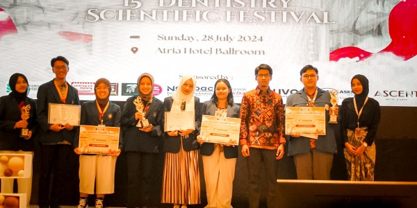Mahasiswa FKG UNAIR Sabet Juara 1 International Research Competition