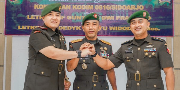 Dandim 0816/Sidoarjo Baru, Letkol Inf Dedyk Wahyu Widodo
