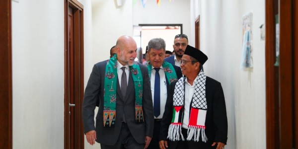 Di Hadapan Penasehat Presiden Palestina, Unusia Tawarkan Beasiswa Kepada Anak-anak Palestina