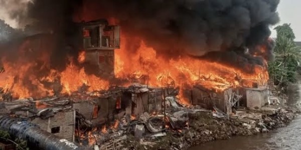 Kebakaran di Manggarai Diduga Disebabkan Korsleting Charger HP
