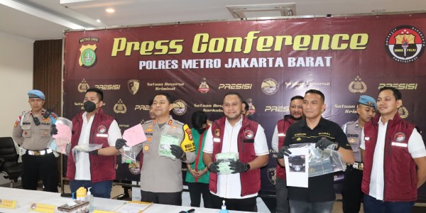 Polres Jakbar dan Polres Pelabuhan Tanjung Priok Amankan Sabu Seberat 11,3 Kg