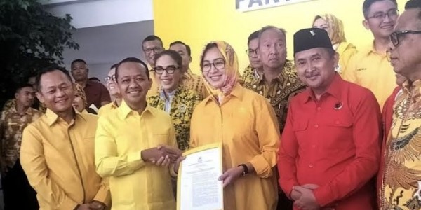 Golkar Usung Airin-Ade di Banten, Bahlil Pastikan KIM Tetap Kompak