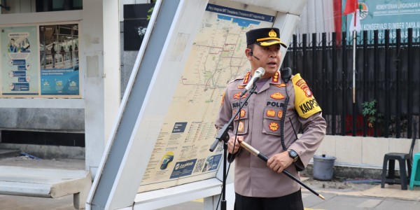 1.291 Personel Gabungan Amankan Pendaftaran Cagub Cawagub Jakarta 