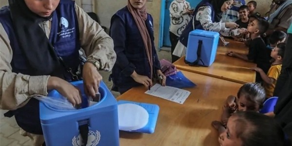 Hampir 443.000 Anak Gaza Terima Dosis Pertama Vaksin Polio