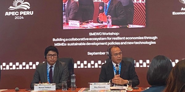Kemenkop Promosi Inovasi dan Teknologi RPB pada Forum APEC di Peru
