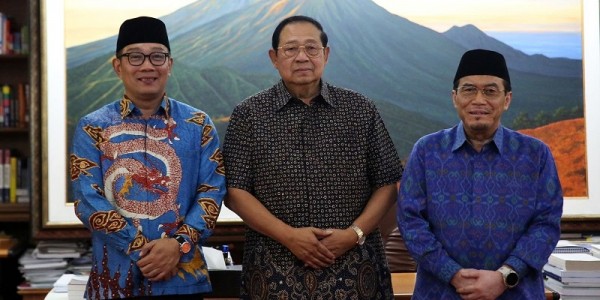 RK-Suswono Temui SBY di Cikeas, Ridwan Kamil: Diberi Nasihat Kepemimpinan dan Kesabaran