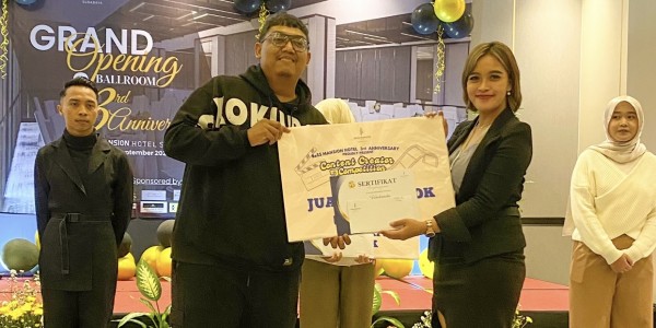 HUT ke-3 BeSS Mansion Hotel Surabaya, Resmikan Ballroom dan Lombakan Konten Kreatif
