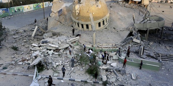 Kebiadaban Israel Hancurkan 814 Masjid di Jalur Gaza