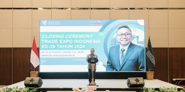 Tutup Trade Expo Indonesia ke-39, Mendag: Lampaui Target dengan Total Transaksi Capai USD 22,73 Miliar
