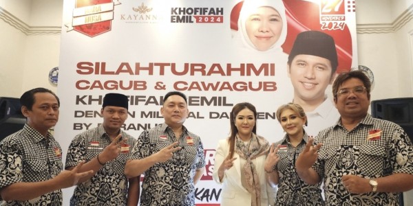 Silaturahmi Dukung Khofifah-Emil, Bara Nusa Gerakkan Gen Z