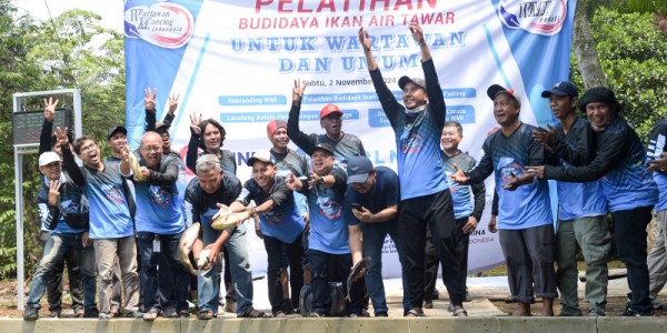 Wartawan Mancing Indonesia (WMI) Gelar Pelatihan Budidaya Ikan Air Tawar Bersama Wartawan dan Masyarakat Umum