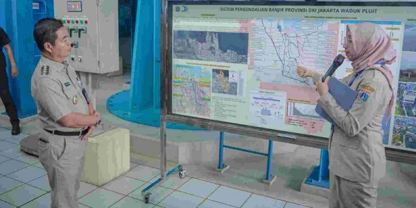 Antisipasi Banjir di Jakarta, Pj Gubernur Tinjau Rumah Pompa Waduk Pluit 