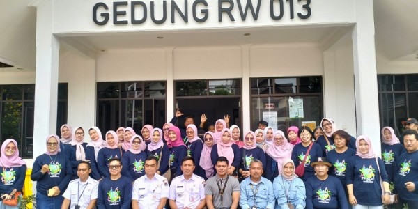 PAMA Resmikan Program Kampung Iklim dan Pelatihan Urban Farming di RW 13 Penggilingan Jakarta Timur