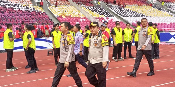 Indonesia Kontra Jepang, Polri Kerahkan 2.500 Personel Gabungan