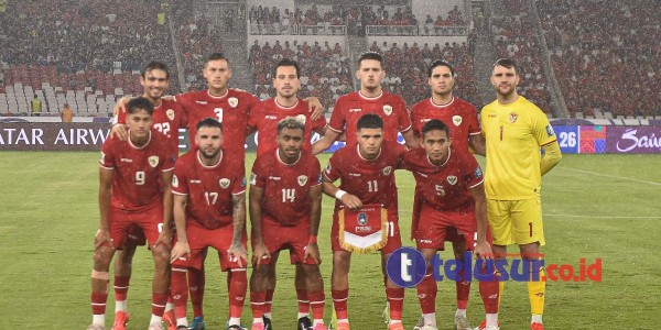 FOTO: Aksi Timnas Indonesia Pada Laga Melawan Jepang