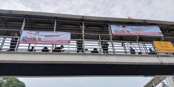 KIPP Jakarta Laporkan 241 APK Paslon Cagub-Cawagub Jakarta yang Langgar Aturan ke Bawaslu DKI 