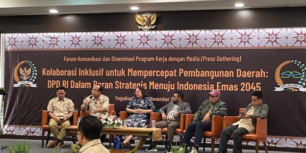 Komite I DPD RI Fokus pada Pemekaran Wilayah, Pilkada, dan Konflik Pertanahan
