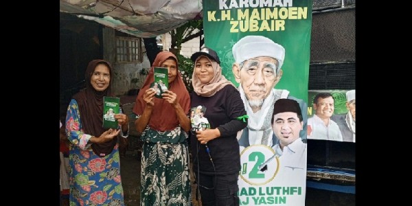 Relawan Muda Pendukung Altas Batang Ajak Masyarakat Datang ke TPS Coblos Luthfi–Taj Yasin