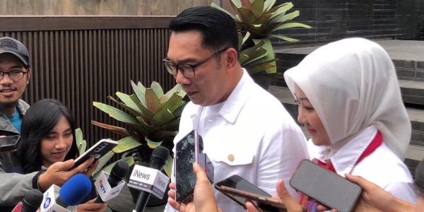Nyoblos di Bandung, Ridwan Kamil: Karena Belum Punya Domisili di Jakarta