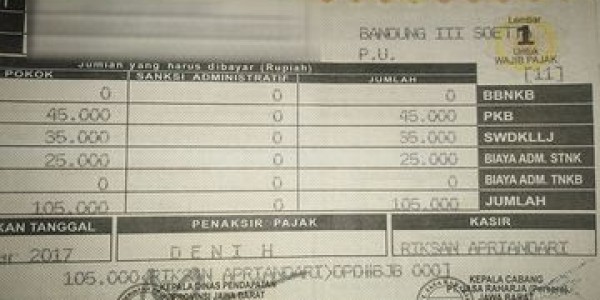 Pemprov DKI Hapus Denda Pajak Kendaraan Bermotor Sampai Akhir Tahun