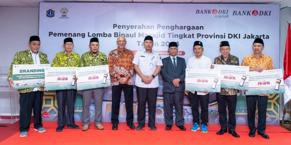Bank DKI Permudah Pengurus Masjid Bertransaksi Perbankan Dengan Masjid JakOne Abank