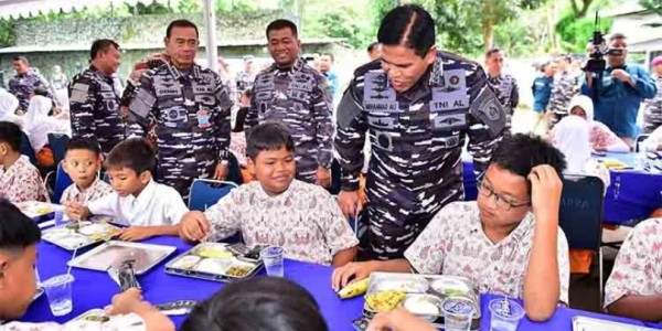 Dukung Program MBG, TNI AL Bakal Bangun 96 Dapur Umum
