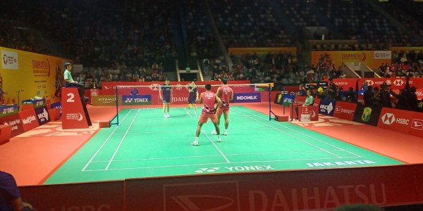 Lalui Pertandingan Sengit, Fikri/Daniel Tumbangkan Seo/Jin di Indonesia Masters 2025