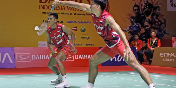 Fikri/Daniel Terhenti di 16 Besar Indonesia Masters 2025 Usai Takluk Dari Ganda Korsel