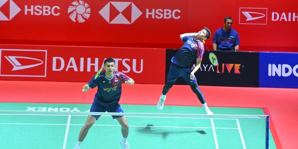 Bantai Ganda Malaysia, FajRi  ke Perempat Final Indonesia Master 2025