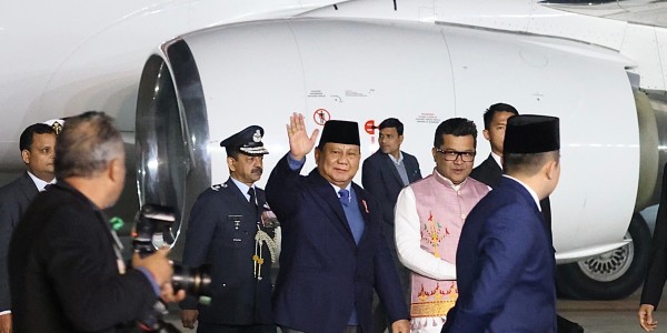 Prabowo Tiba di New Delhi, Disambut Sejumlah Pejabat Tinggi di Bandara