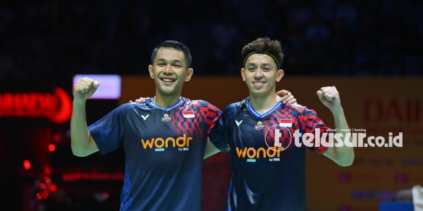 FOTO: Fajar/Rian Pastikan Tempat di Final Indonesia Masters 2025