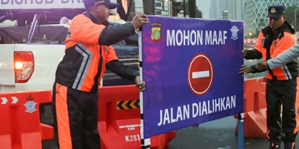 Ada Pelantikan Kepala Daerah, Dishub DKI Lakukan Rekayasa Lalin