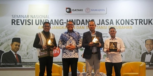 GATAKI - KAMAJAYA Dorong Masukkan dan Rekomendasi Revisi UU Jasa Konstruksi
