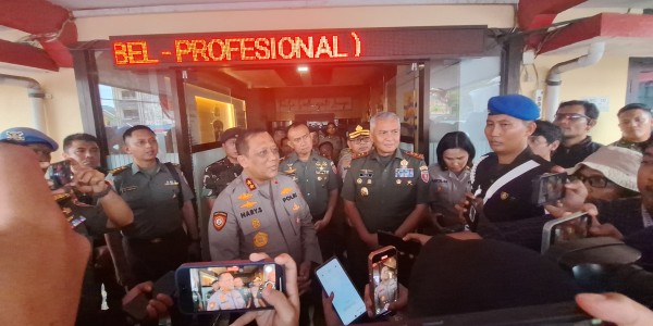 Usai Penyerangan Mapolres Tarakan, Polri-TNI Tegaskan Tetap Solid