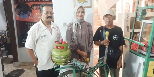 PKL Itu Pejuang Ekonomi, Stafsus Wapres Tina Talisa: Mereka Berhak Dapat Subsidi LPG 3 kg