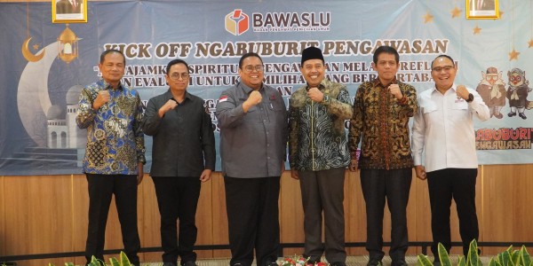 Bawaslu Gelar Kick Off Ngabuburit Pengawasan dan MoU dengan Ombudsman