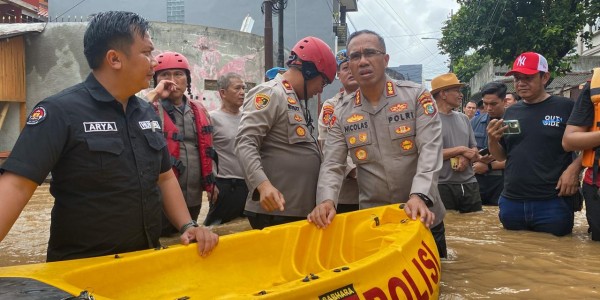 500 KK Terdampak Banjir Kiriman di Tanjung Sanyang Cawang