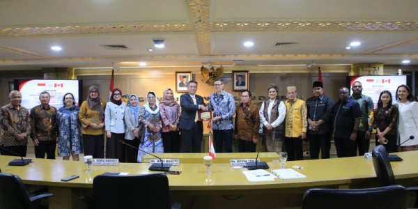 BKSP DPD dan Kedutaan Besar Kanada Perkuat Kerja Sama dalam Transisi Enegi dan Perubahan