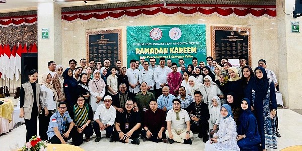 Jalin Keakraban AntarStaf, FOKUS DPD RI Gelar Buka Puasa Bersama